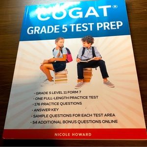 COGAT Grade 5 Test Prep Book